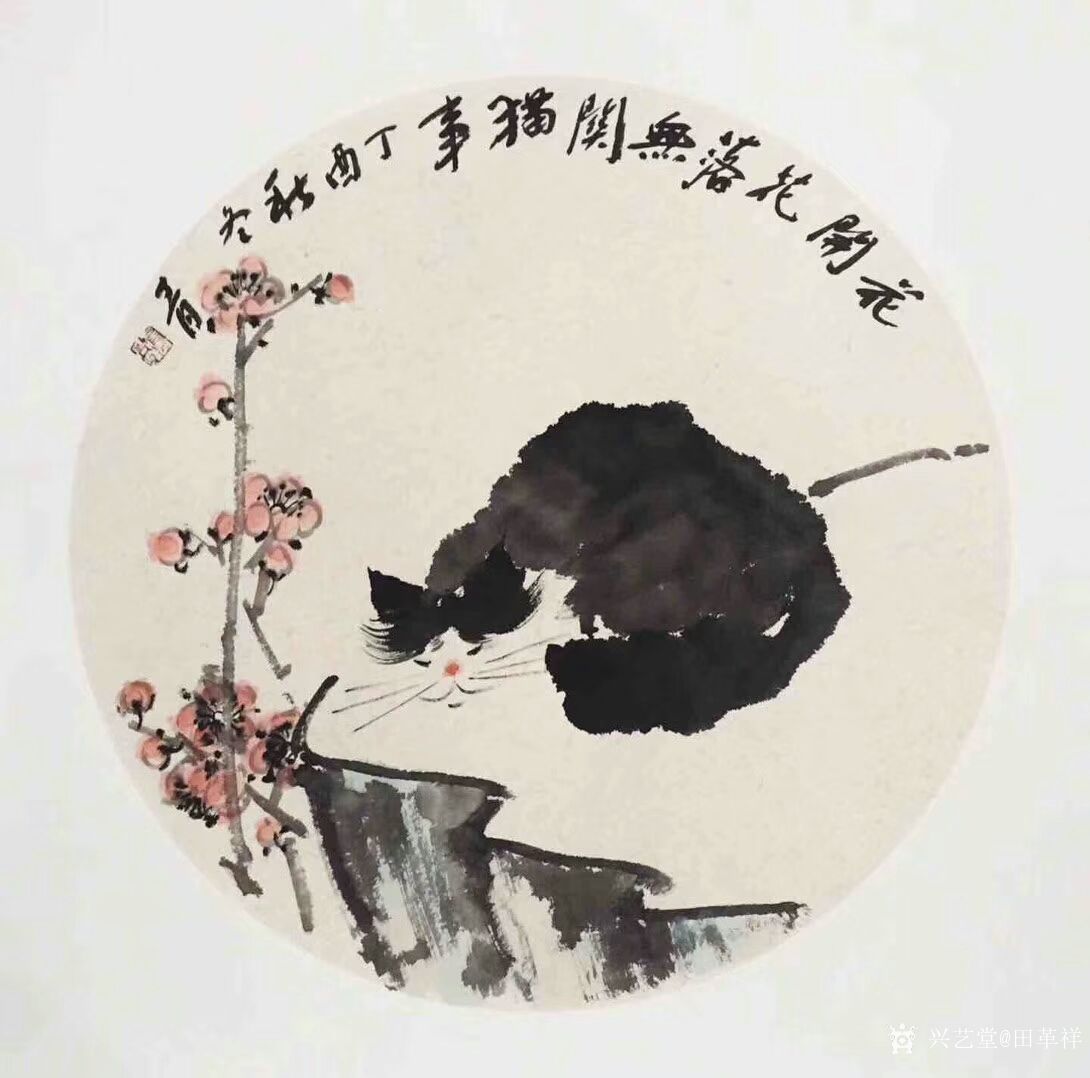 田革祥日记:发一组国画花鸟画小品,请欣赏