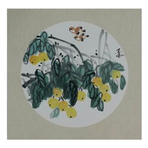 艺术品图片：艺术家郭志威国画作品名称《【杏子】作者郭志威》价格200.00 元