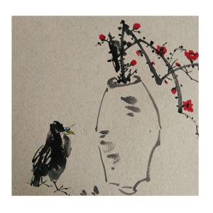 艺术品图片：艺术家李昇国画作品名称《【花鸟24】作者李昇》价格720.00 元