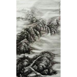 艺术品图片：艺术家于宗孝国画作品名称《【山水1】作者于宗孝》价格1440.00 元