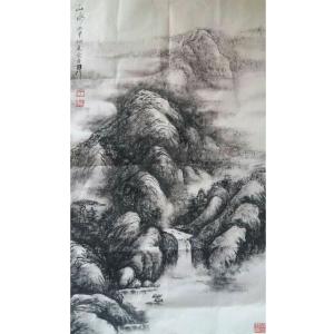 艺术品图片：艺术家于宗孝国画作品名称《【山水2】作者于宗孝》价格1440.00 元