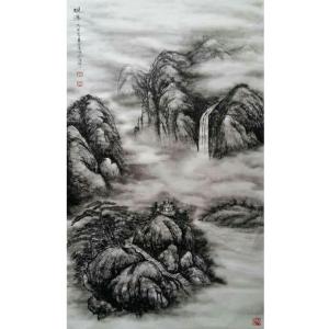 艺术品图片：艺术家于宗孝国画作品名称《【山水4】作者于宗孝》价格1440.00 元