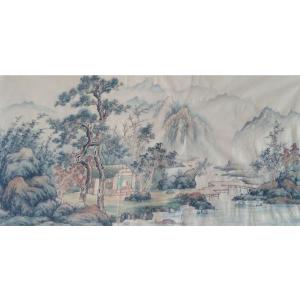 艺术品图片：艺术家李其林国画作品名称《【山水9】作者李其林》价格1440.00 元