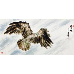 艺术品图片：艺术家袁峰国画作品名称《【腾飞】作者袁峰》价格40000.00 元