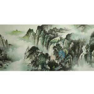 艺术品图片：艺术家艾国国画作品名称《【山水13】作者艾国》价格792.00 元