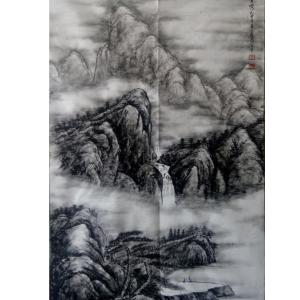 艺术品图片：艺术家于宗孝国画作品名称《【山水3】作者于宗孝》价格1440.00 元