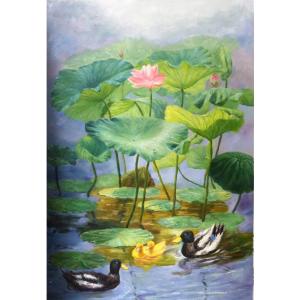 艺术品图片：艺术家凌振宁油画作品名称《风景油画》价格2400.00 元