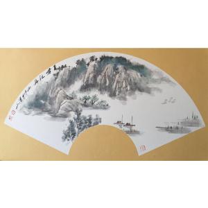 艺术品图片：艺术家祝汉山国画作品名称《【山水3】作者祝汉山》价格240.00 元
