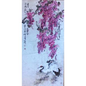 艺术品图片：艺术家毛世英国画作品名称《【花鸟4】作者毛世英》价格24000.00 元