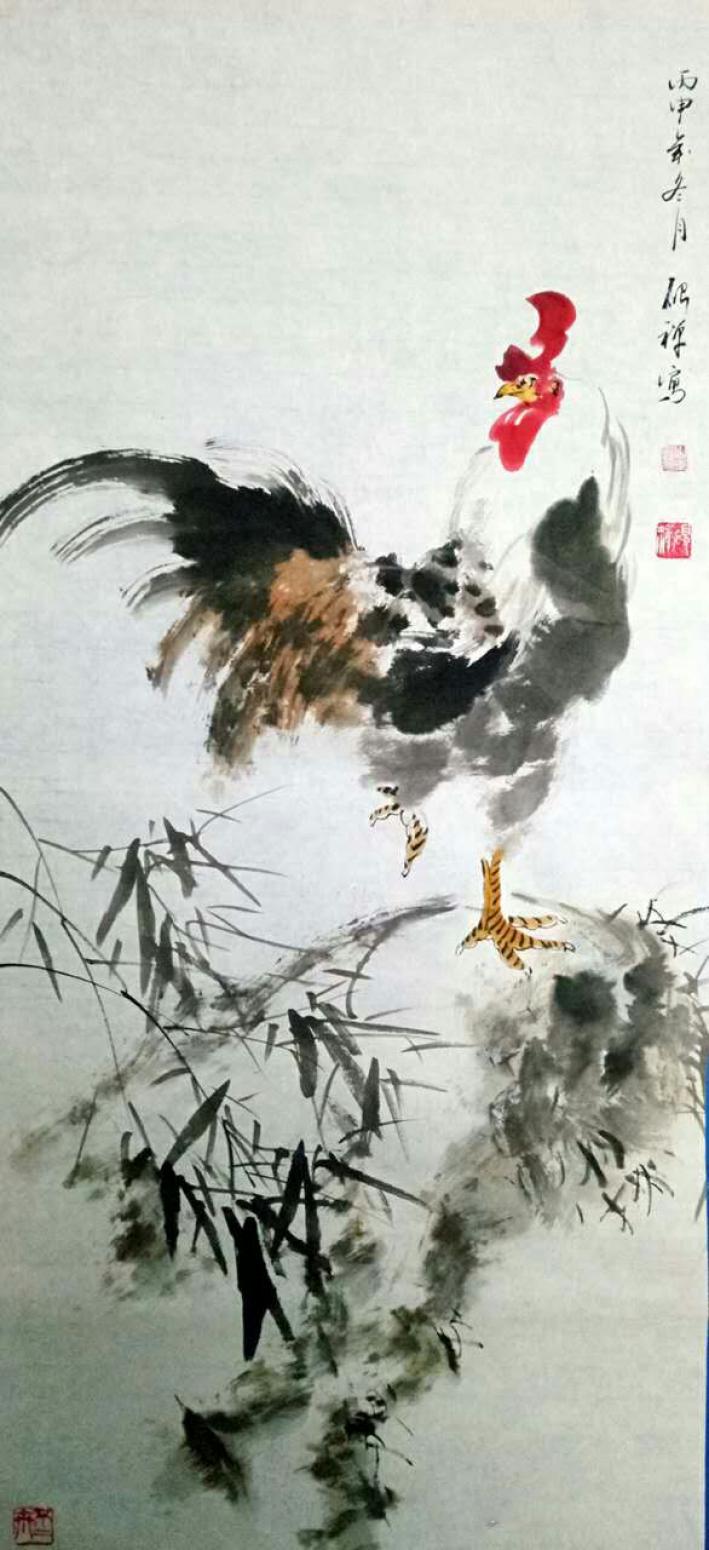 张清永国画作品《【大吉图4】作者张清永》