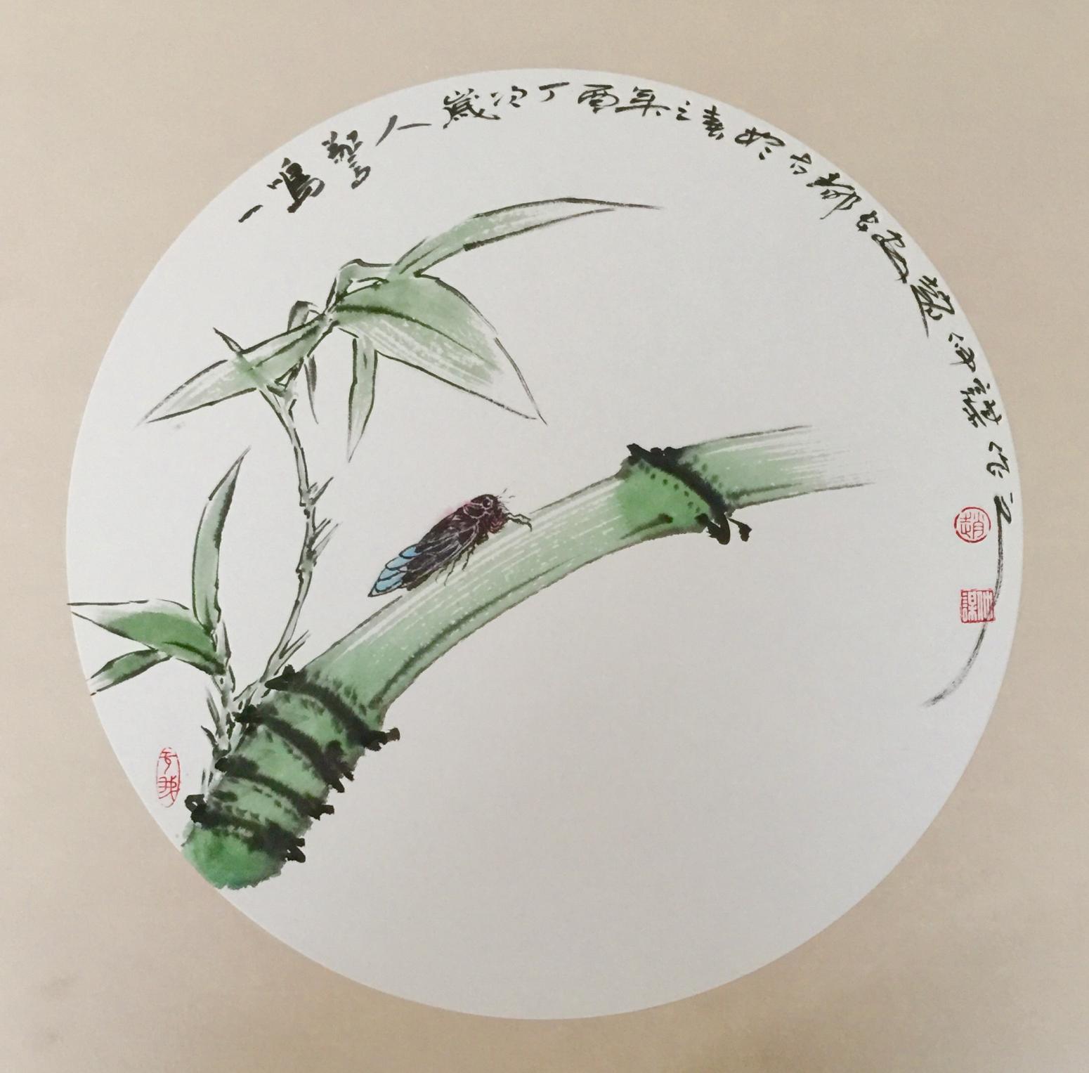 赵仲谋国画作品《小品画》