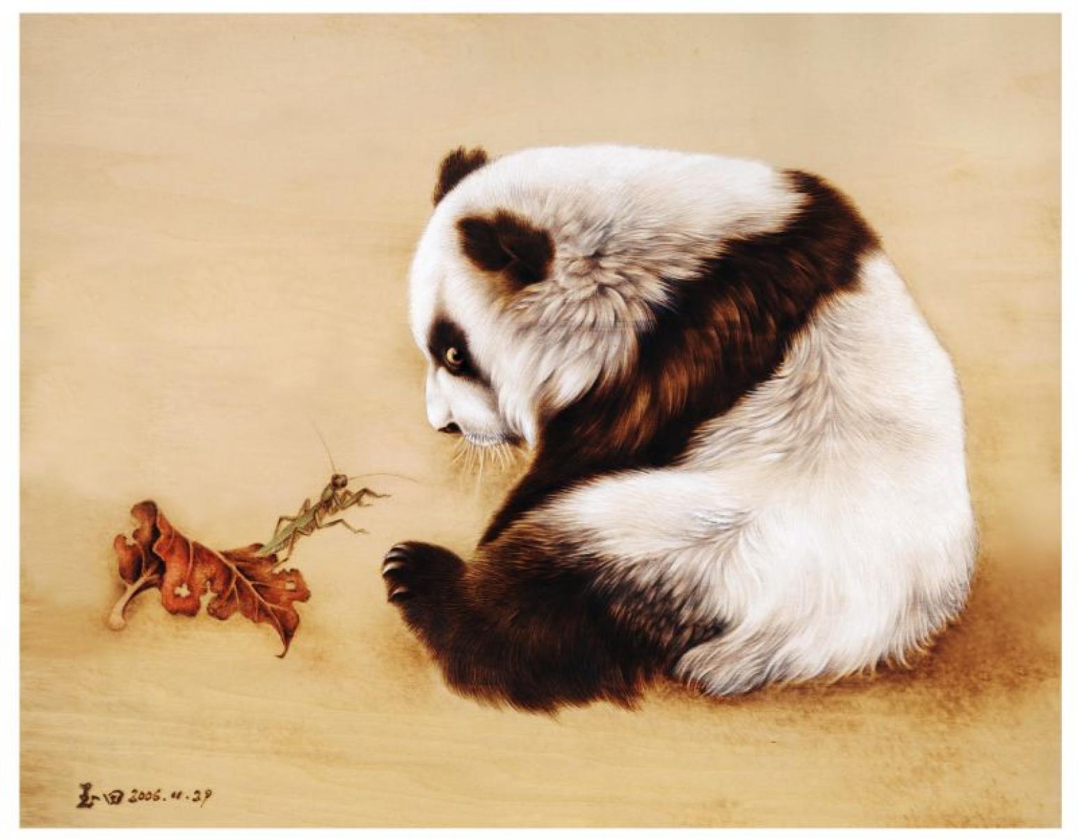 田玉田手工作品《木板烙画动物系列《狗》》