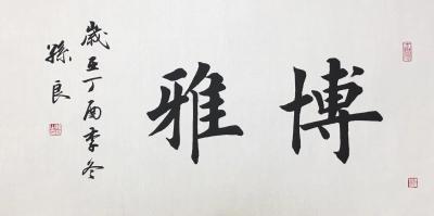 孙仲阳日记-家父孙良楷书作品,68×34厘米【图3】