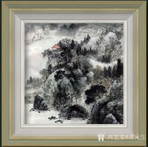 蒋元生国画作品 名称《深山幽居图 价格