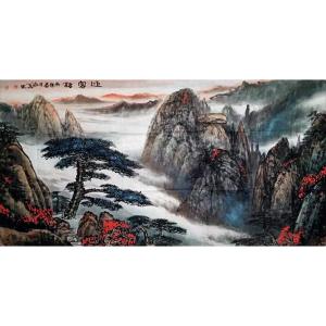 艺术品图片：艺术家陶尚华国画作品名称《【山水2】作者陶尚华》价格14400.00 元