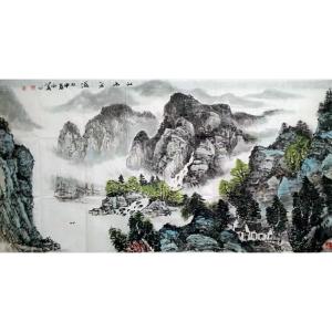 艺术品图片：艺术家陶尚华国画作品名称《【山水6】作者陶尚华》议价