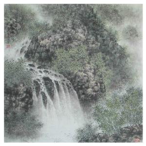艺术品图片：艺术家杨景林国画作品名称《【山水3】作者杨景林》价格1440.00 元