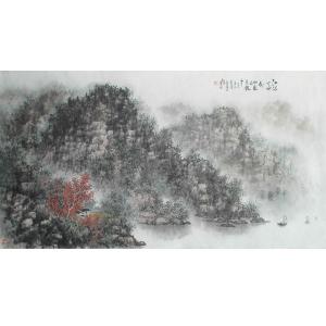艺术品图片：艺术家杨景林国画作品名称《【山水4】作者杨景林》价格3840.00 元