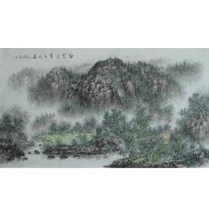艺术品图片：艺术家杨景林国画作品名称《【山水7】作者杨景林》价格3840.00 元