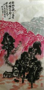 艺术品图片：艺术家杨牧青国画作品名称《山水》价格50000.00 元