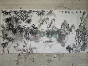 艺术品图片：艺术家张国超国画作品名称《漓江之晨》价格600.00 元