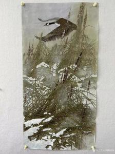 艺术品图片：艺术家王耀峰国画国画作品《原创花鸟》价格60000.00 元