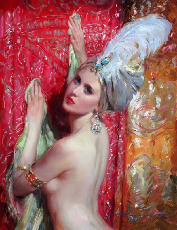 马克·斯帕恩Mark Spain女人体油画作品欣赏