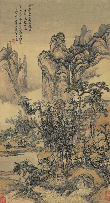 清 王翚 仙山楼观图