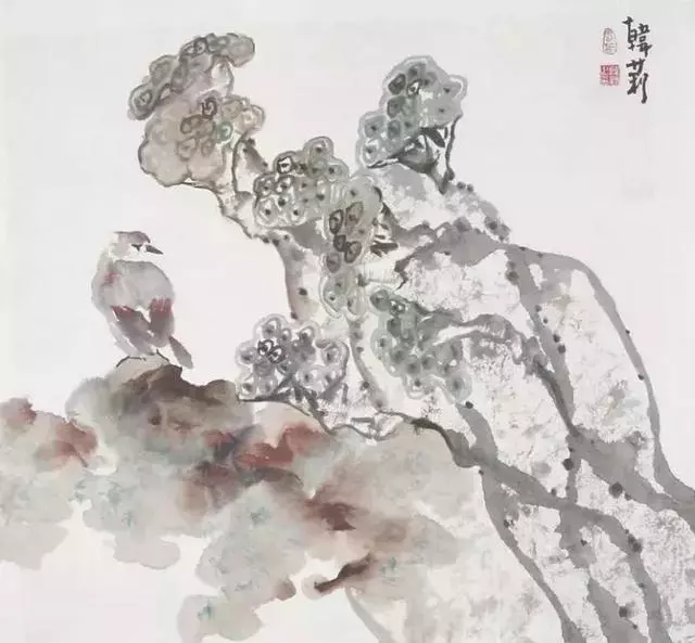 国画大师韩莉 荷花作品欣赏