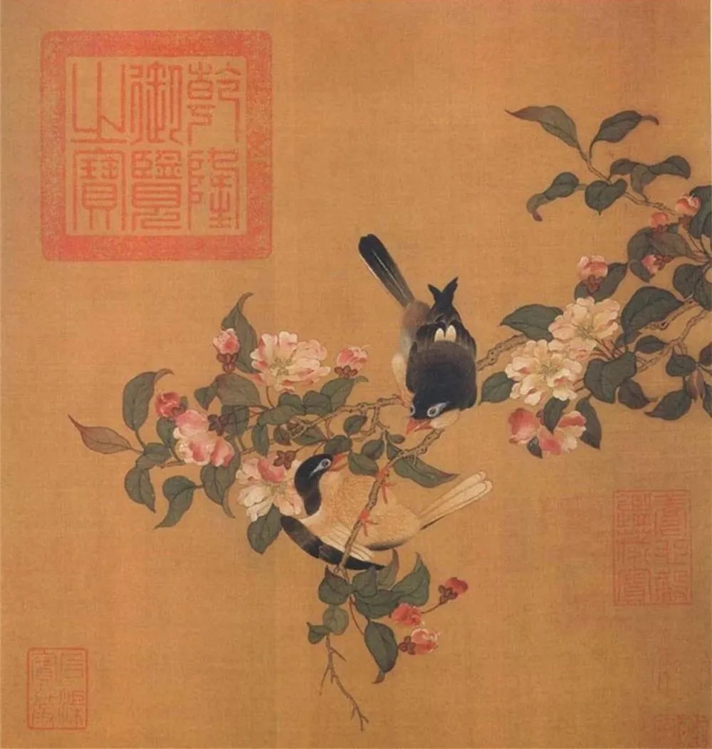 北宋 徐崇嗣《春鸣图》