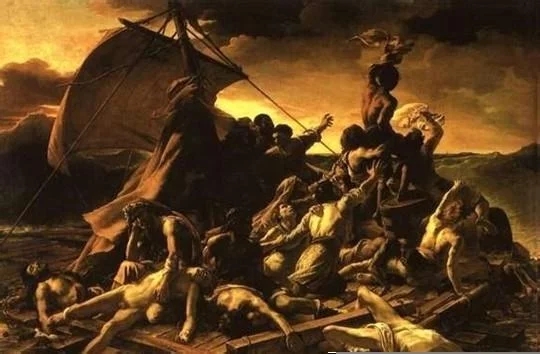 世界经典油画-泰奥多尔籍里柯《梅杜萨之筏》