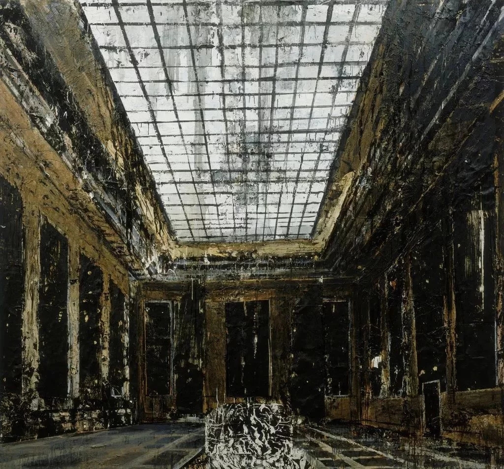 世界经典油画-安塞尔姆• 基弗《室内》