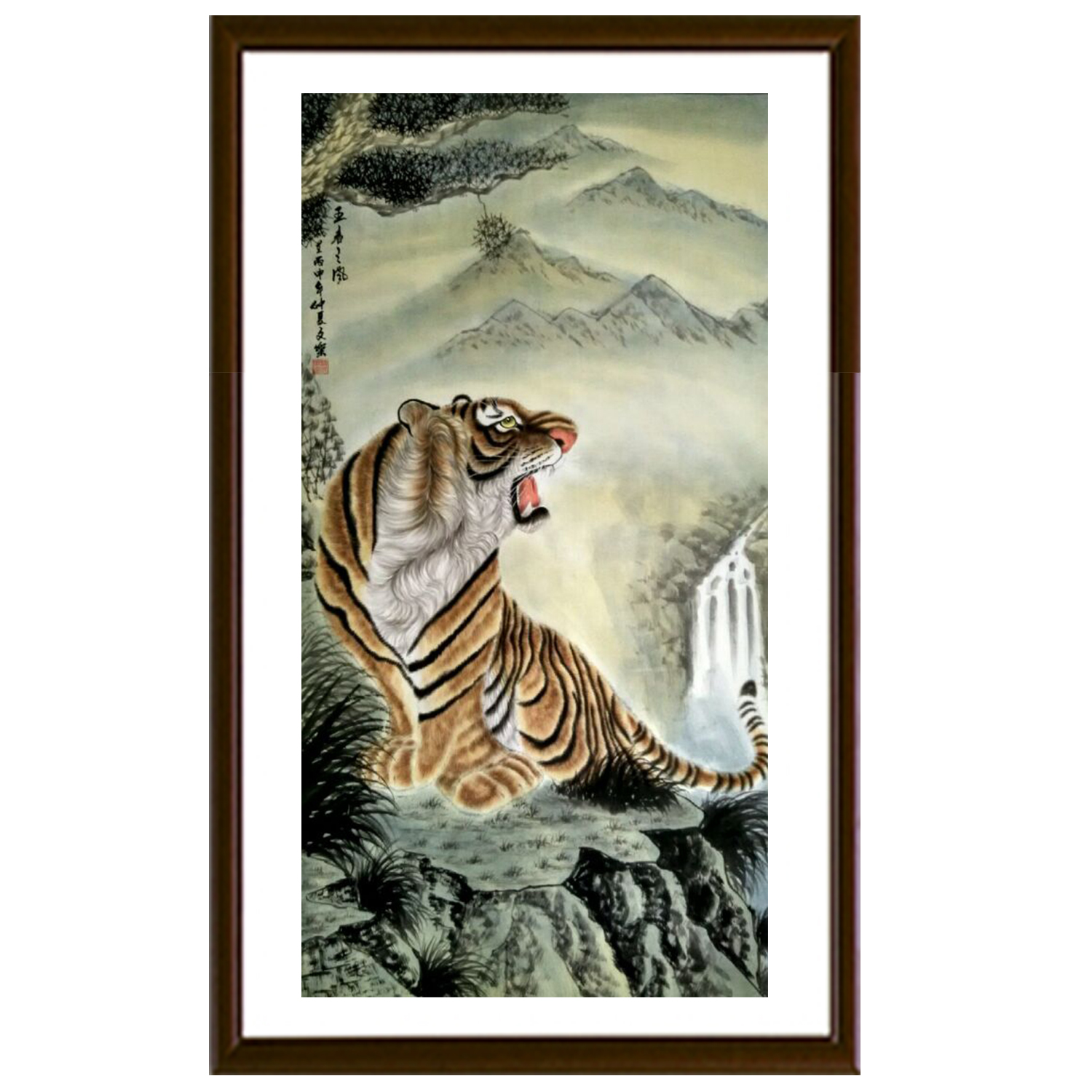 魏文乐,啸风堂主人,自幼秉承家学,后受教于冯大中等著名画家