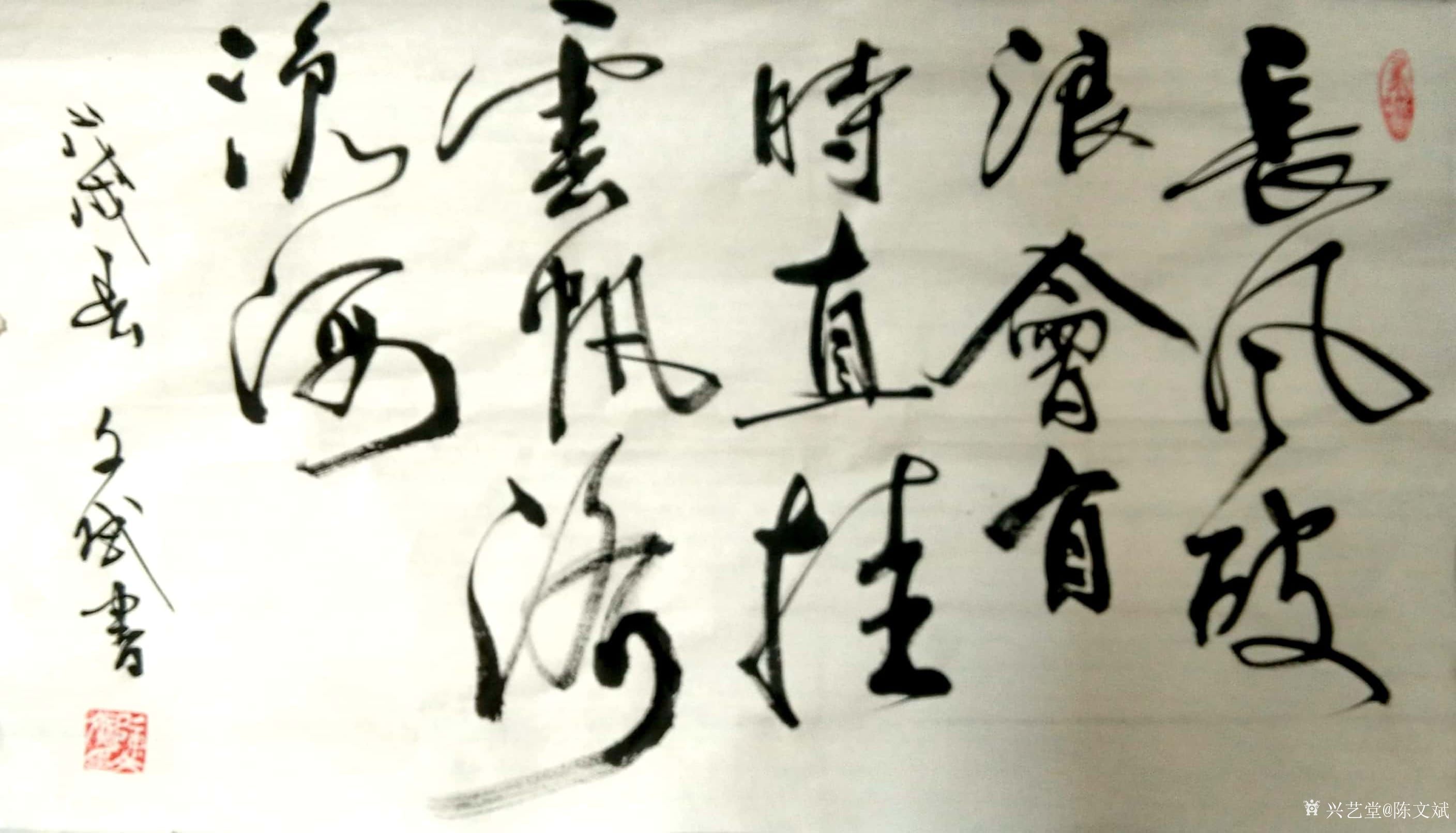 陈文斌日记:长风破浪会有时,直挂云帆济沧海