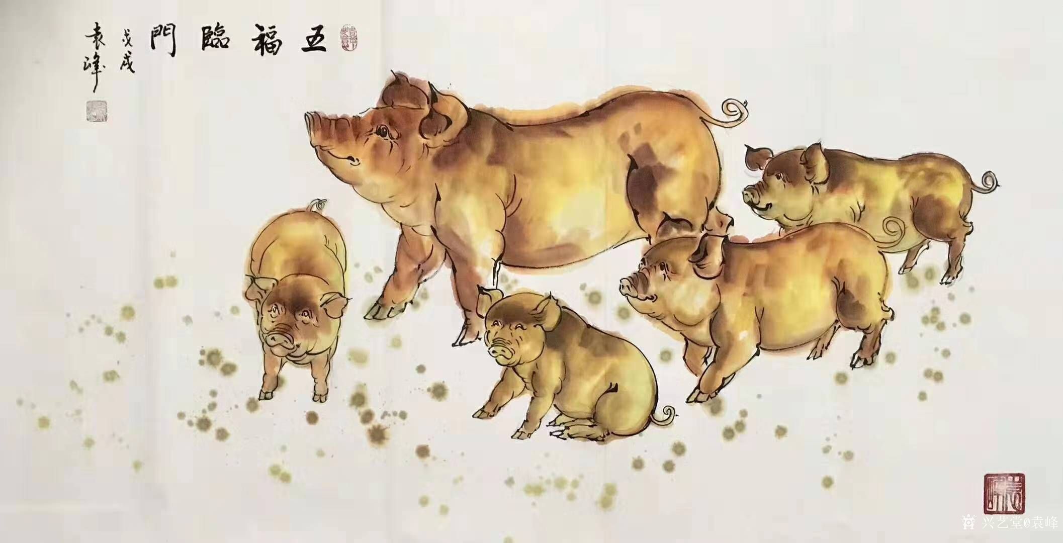 猪猪新年快乐|插画|商业插画|ONEONE葡萄 - 原创作品 - 站酷 (ZCOOL)
