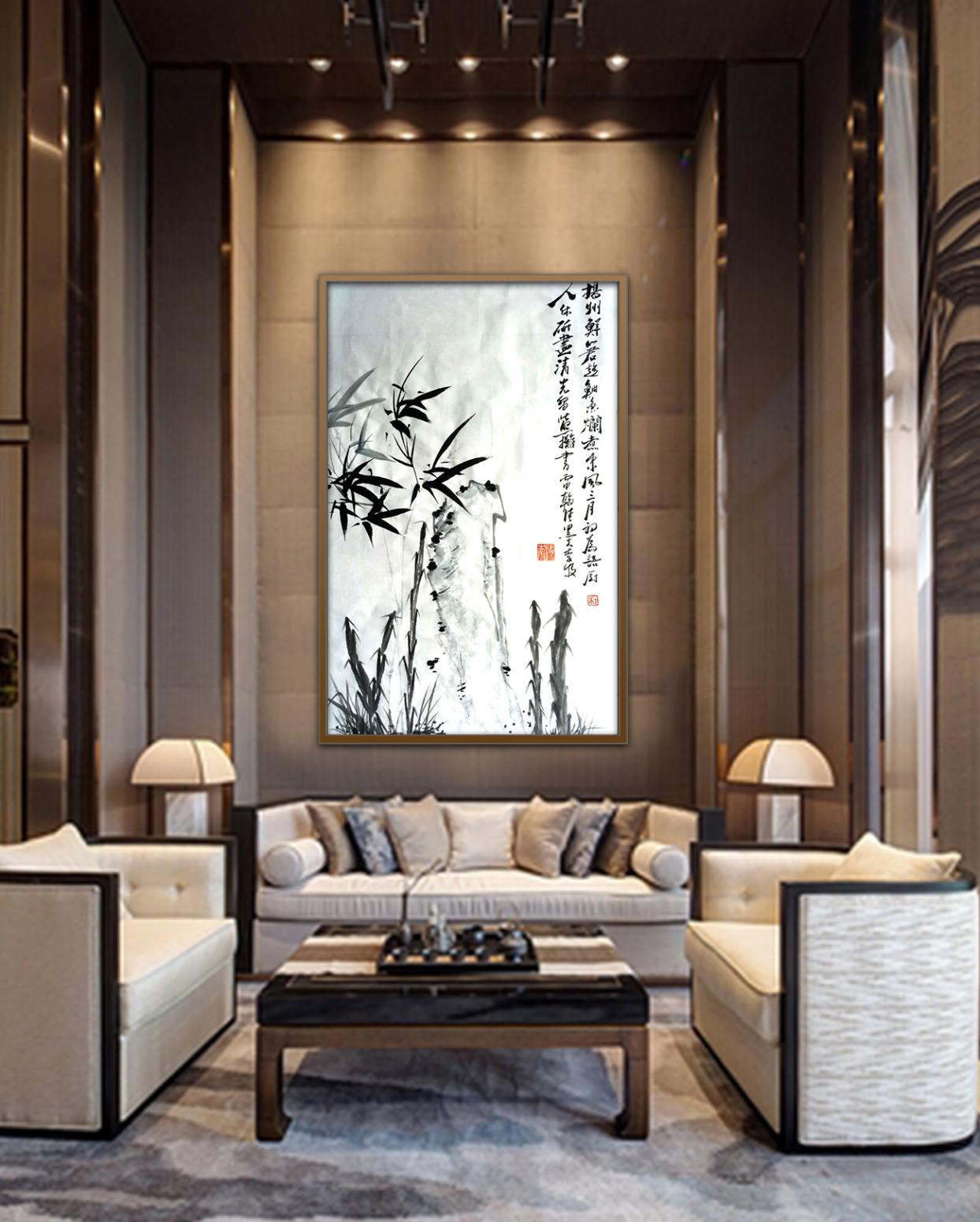 李牧国画作品《【节节高】作者李牧》【图0】