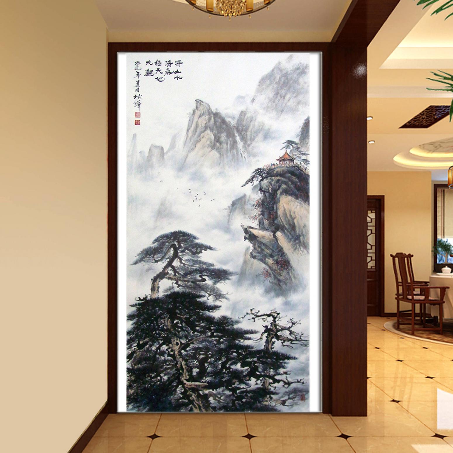 罗树辉国画作品《【得山水清气 】作者罗树辉》【图3】