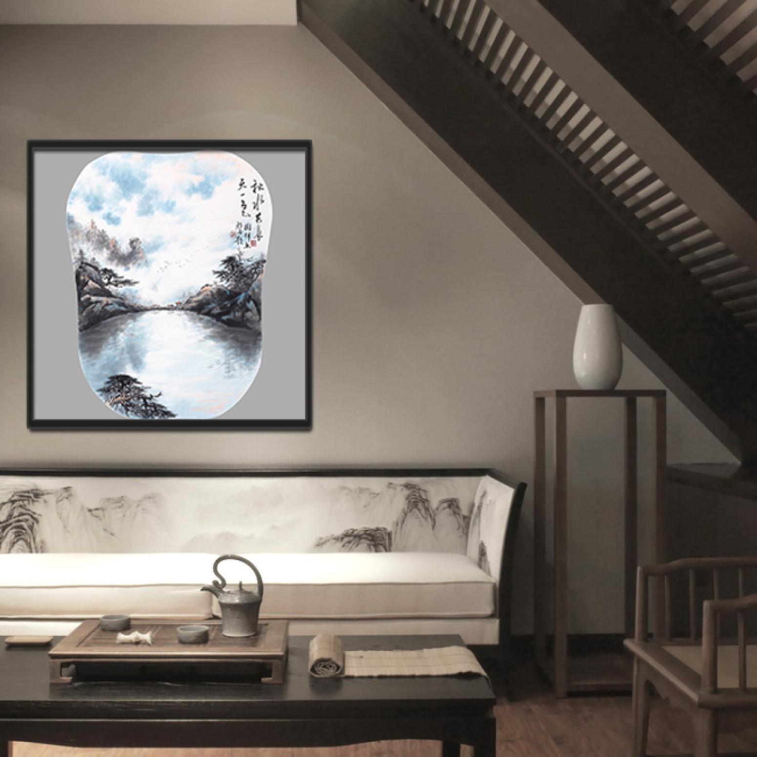 罗树辉国画作品《【扇面之六】作者罗树辉》【图3】