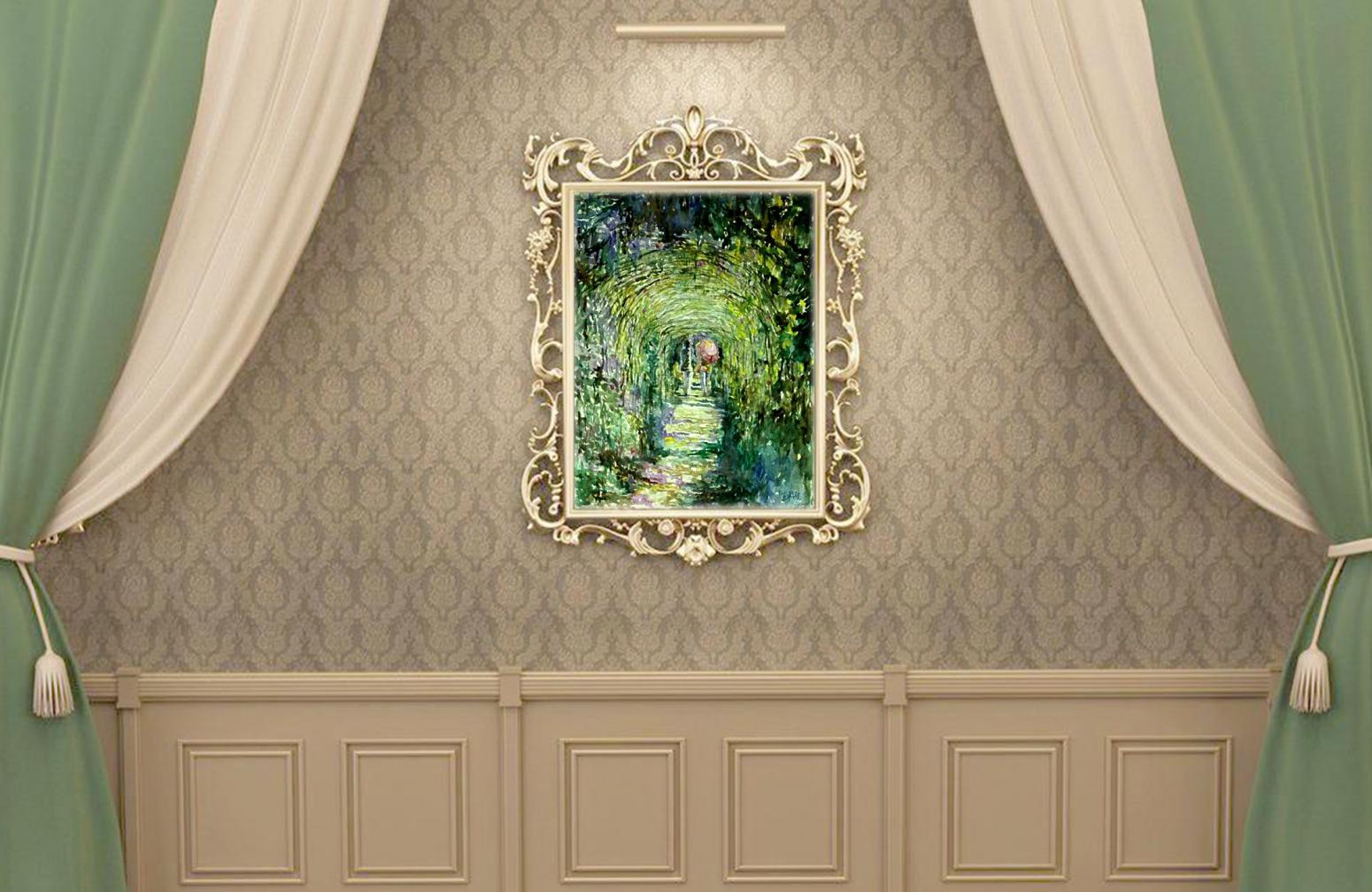 王积强油画作品《【花季】作者王积强》【图1】