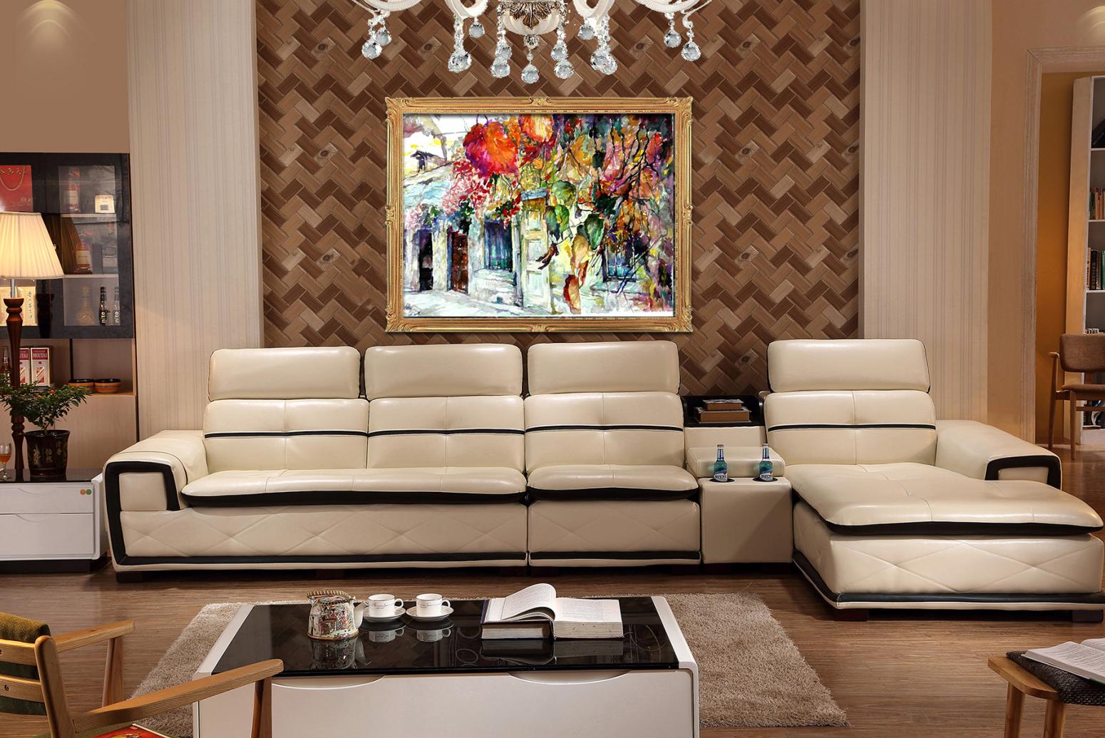 王积强国画作品《【秋色】作者王积强》【图1】