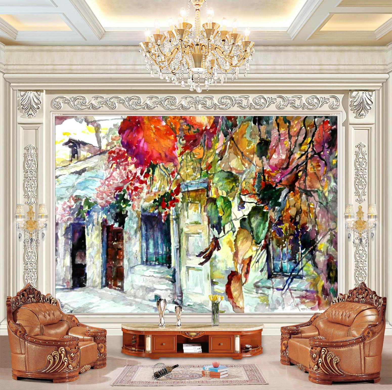 王积强国画作品《【秋色】作者王积强》【图2】