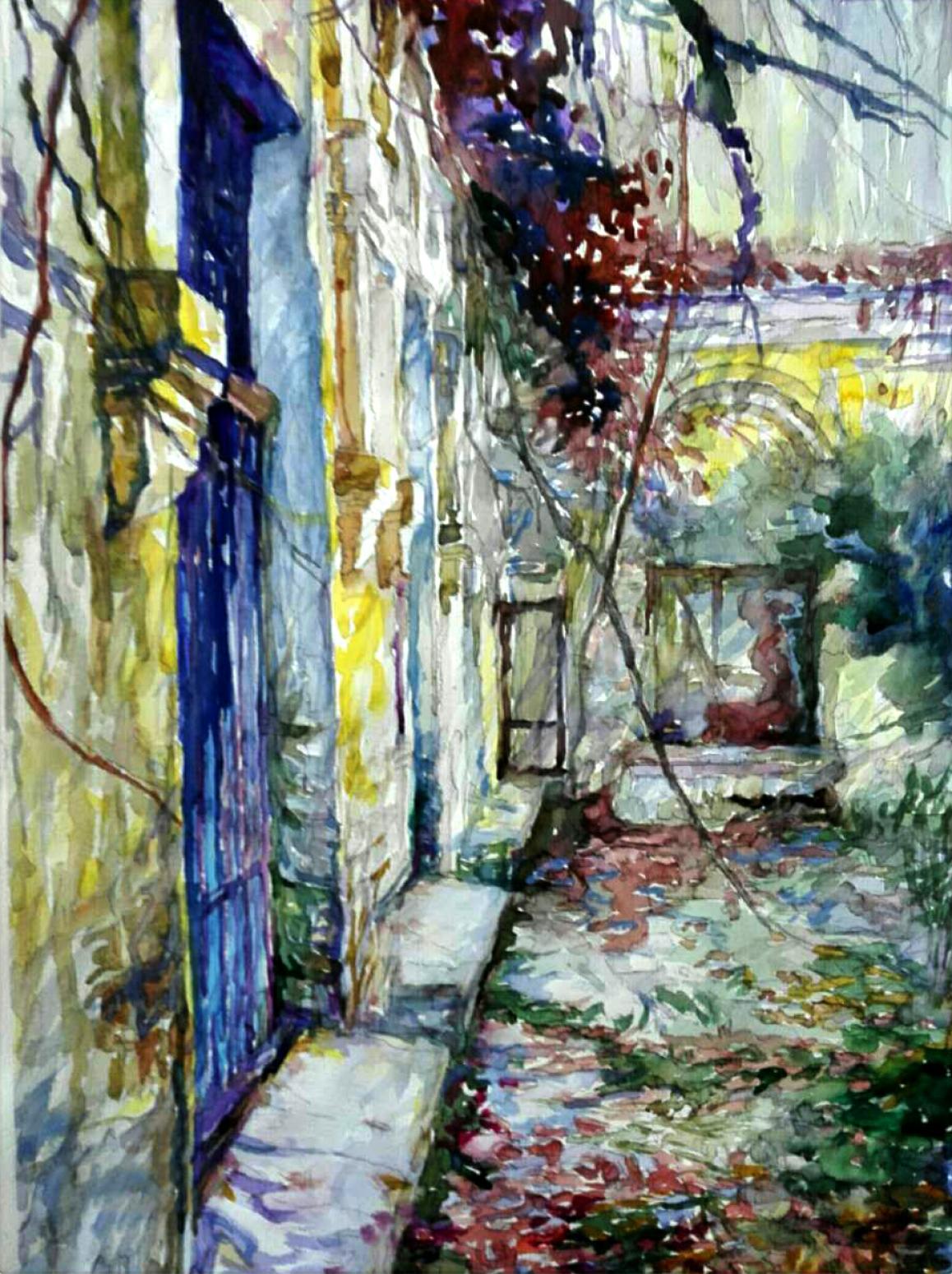 王积强油画作品《【秋忆】作者王积强》【图0】