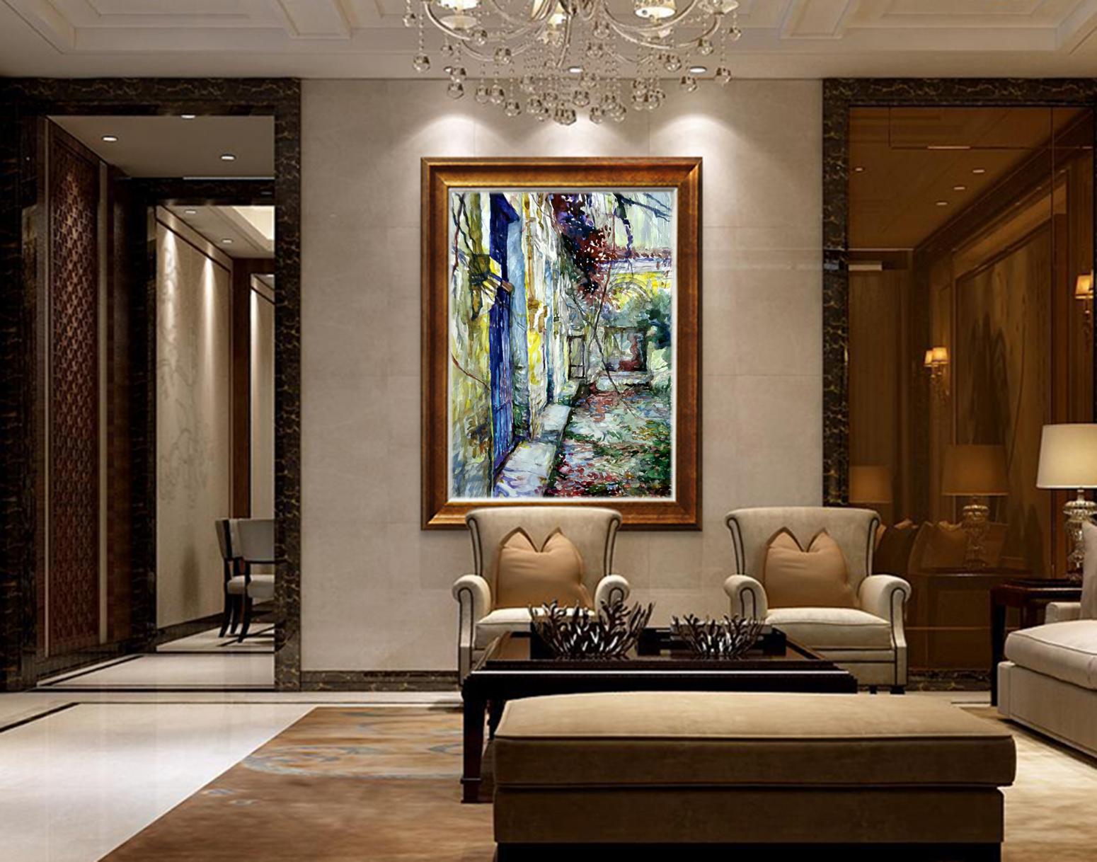 王积强油画作品《【秋忆】作者王积强》【图2】