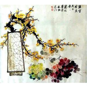 魏太兵国画作品《【花卉】作者魏太兵》价格432.00元
