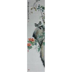 魏太兵国画作品《【花啼】作者魏太兵》价格672.00元