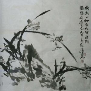 艺术品图片：艺术家张文健国画作品名称《【水墨简笔系列二】作者张文健》价格480.00 元