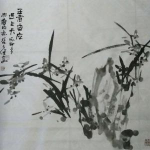 艺术品图片：艺术家张文健国画作品名称《【水墨简笔系列三】作者张文健》价格480.00 元