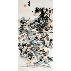 艺术品图片：艺术家周现宏国画作品名称《【谜 系列一】作者周现宏》价格480.00 元
