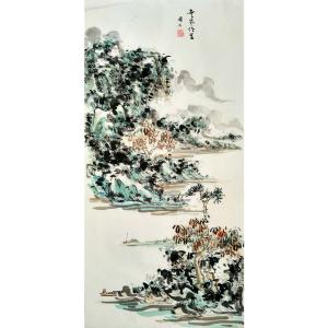 艺术品图片：艺术家周现宏国画作品名称《【渔猎】作者周现宏》价格480.00 元