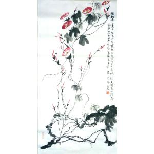 李牧国画作品《【牵牛】作者李牧》价格720.00元